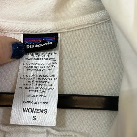Patagonia Organic Cotton Zip Up Jacket - Picture 6 of 9